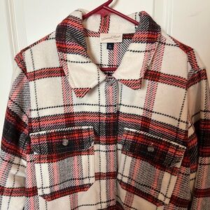 Plaid Flannel Coat